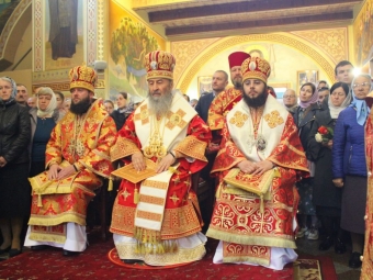 Настоятель УПЦ митрополит Онуфрій відвідав Зимненський монастир 