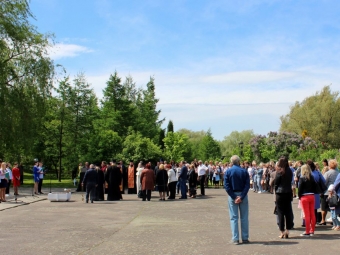 У Володимирі відбувся урочистий захід з нагоди 160-ої річниці з дня перепоховання Тараса Шевченка 