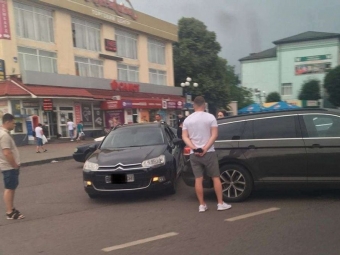 На перехресті у Володимирі трапилась аварія 