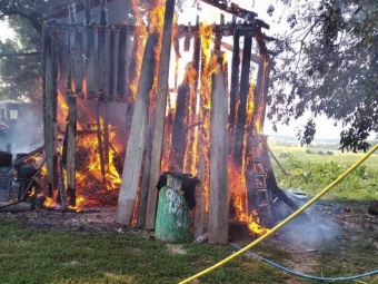 У Володимирі та районі за п'ять днів трапилося п'ять пожеж 