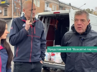 У Нововолинську малозабезпечені мешканці отримали продуктові набори 