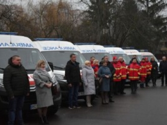 Володимир-Волинська лікарня отримала нову "швидку" 