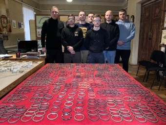 У Володимирі виявили унікальний «Скарб купця» часів Київської Русі 