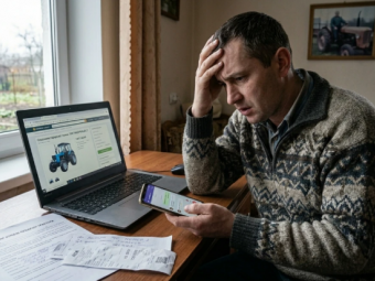 «Водія затримав ТЦК»: шахраї видурили 168 тисяч у волинянина за неіснуючий трактор 