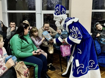 У Нововолинську до Резиденції Святого Миколая завітали діти з інвалідністю 