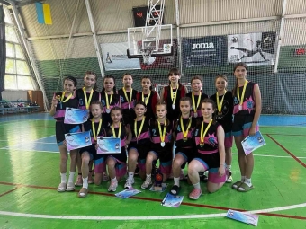 Баскетболістки з Нововолинська посіли друге місце на чемпіонаті Волині 