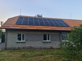 У Поромівській громаді амбулаторія запустила сонячну електростанцію на своєму даху 