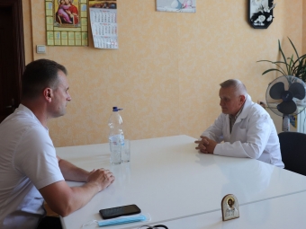 Міський голова Володимира з робочим візитом відвідав стоматполікілініку 