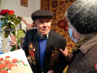 З 95-літнім ювілеєм привітали жителя Володимира-Волинського 