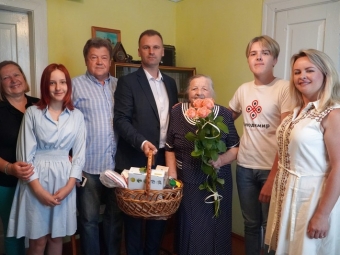 У Володимирі вшанували довгожительку міста 