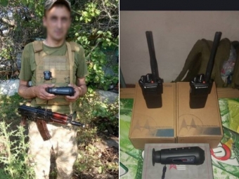 Мешканці Павлівської громади зібрали кошти на амуніцію для військового 
