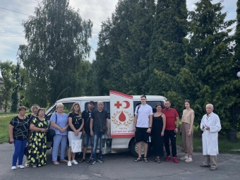 Мешканці Нововолинська продовжують здавати кров 