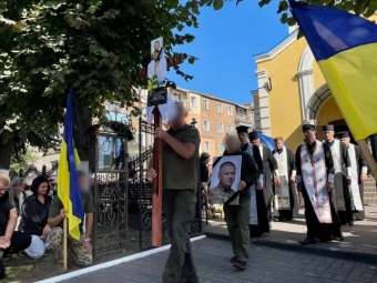 У Нововолинську попрощалися із загиблим Сергієм Войтовичем 