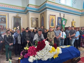 У Зимнівській громаді попрощалися із Героєм Андрієм Цимбалюком - новини Володимир-Водинського У Зимнівській громаді попрощалися із Героєм Андрієм Цимбалюком