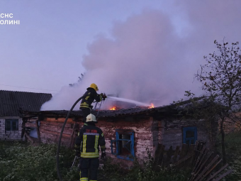 На Волині у пожежі загинули двоє чоловіків 