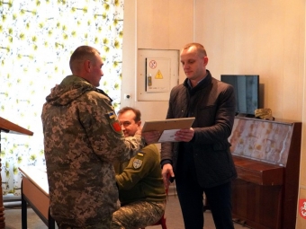 У Володимирі відзначили кращих військовослужбовців 2-ої зенітно-ракетної батареї 