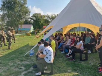 У Литовезькій громаді для учнів провели навчання з національного спротиву 
