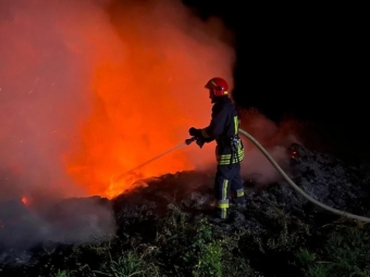 Рятувальники ліквідували пожежу у Локачинській громаді 