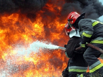 У Нововолинську горів цегляний двоповерховий будинок 
