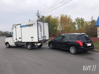 У Вододимирі трапилася ДТП за участю легковика та вантажівки 