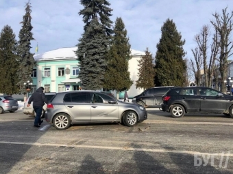 На центральному перехресті у Володимирі трапилася ДТП 