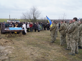 У Володимирі в останню дорогу провели полеглого воїна Петра Янкевича 