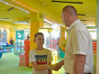 У Володимирі привітали з днем народження сина хагиблого Героя Руслана Голяновського 