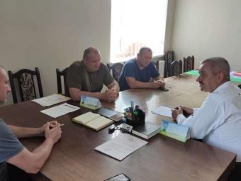 Голова районної ради провів виїзну робочу зустріч 