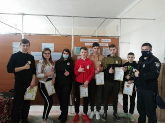 У школі села Хмелівка визначили кращого помічника шерифа 