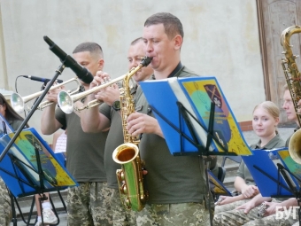 У Володимирі до Дня Незалежності виступив військовий оркестр 