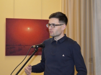 Художник з Володимира у Ковелі презентував виставку картин  
