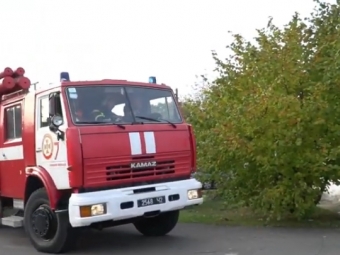 Володимирі-Волинському рятувальники ліквідували умовну пожежу на котельні 