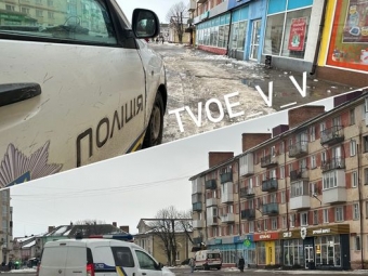 У Володимирі снігова брила з даху впала на чоловіка 