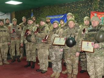 Військові 14 князівської бригади отримали державні нагороди 
