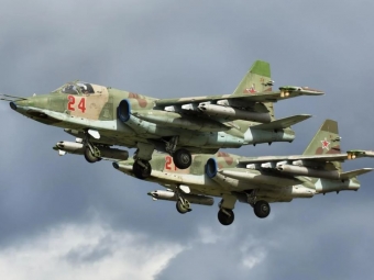 На Донбасі зенітники збили російський СУ-25 
