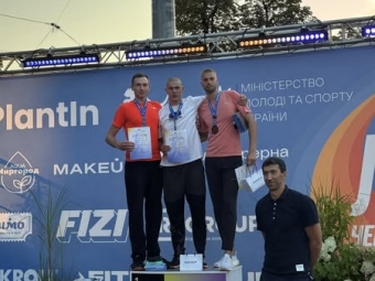 Максим Зейналян з Володимира завоював золото чемпіонату України з легкої атлетики 