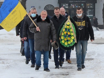 У Володимирі вшанували пам’ять Героїв Небесної Сотні 