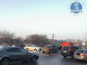 В центрі у Володимирі трапилась аварія 