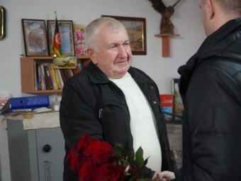 Голова Володимирської афганської ветеранської спілки відзначив ювілей 