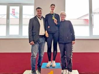 Володимирчанка Уляна Петрук стала чемпіонкою України з семиборства 