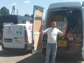 Чергова партія допомоги для військових та цивільних надійшла завдяки польським друзям 