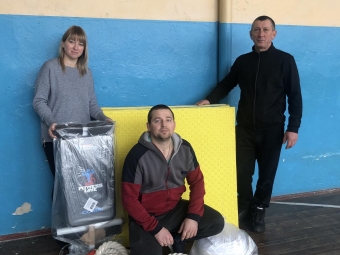 Для спортивної школи Іванич закупили інвентар 