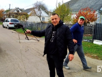 Іваничівці за свої кошти подбали про освітлення вулиці 