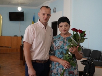 У Володимирі привітали з днем народження матір загиблого героя  