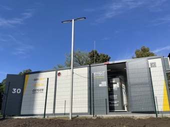 У Нововолинську в лікарні запустили кисневу станцію 