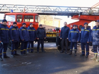 Рятувальники 7-ої ДПРЧ отримали нову амуніцію 