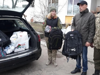 У спецшколі Затурець закупили та передали допомогу для захисників 