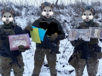Військові отримали подарунки з Озютичів 