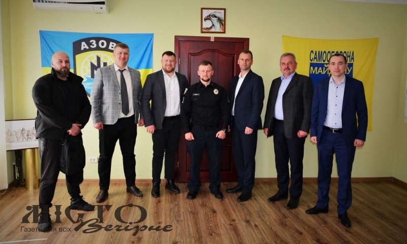 Влада Нововолинська та Володимира зустрілася з начальником управління патрульної поліції в Рівненській області 