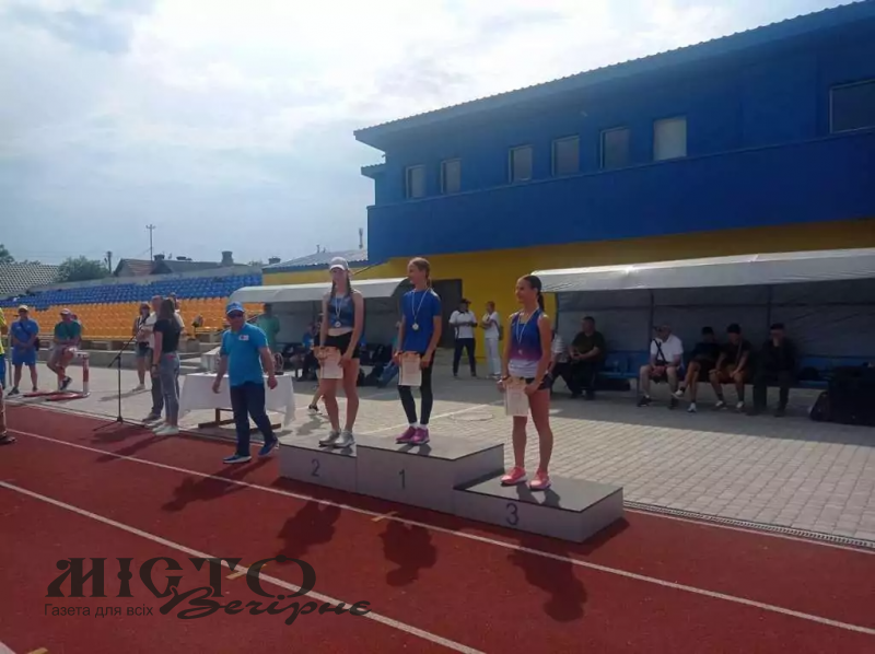 Спортсменка з Нововолинська здобула срібло на чемпіонаті Волині з легкої атлетики 